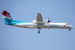 Luxair, LX-LQI, deHavilland, DHC-8Q-402, 10.06.2023, LUX, Luxemburg, Luxemburg