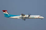 Luxair, LX-LGN, Bombardier DHC-8 402, msn: 4426, 11.Juli 2023, MXP Milano Malpensa, Italy.