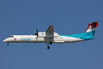 Luxair, LX-LQB, Bombardier DHC-8 402, msn: 4512, 13.Juli 2023, MXP Milano Malpensa, Italy.