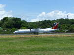 Philippine Airlines, De Havilland Dash 8-Q 402, RP-C5910, Caticla/Boracay Airport (MPH/RPVE), 23.4.2025