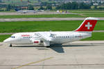 SWISS European Airlines, HB-IXK, BAe Avro RJ85, msn: E2235, 26.August 2007, ZRH Zürich, Switzerland.