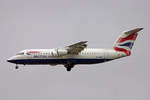 British Airways Citiexpress, G-OINV, BAe 146-300, msn: E3171, 14.August 2006, LGW London Gatwick, United Kingdom.
