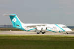 Air Dolomiti, I-ADJF, BAe 146-300, msn: E3193, 18.Mai 2005, FRA Frankfurt, Germany.