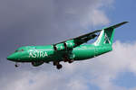 Astra Airlines, SX-DIX, BAe 146-300, msn: E3193,  Erriki , 04.Oktober 2013, CFU Corfu, Greece.