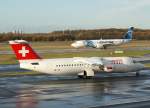 Swiss European Air Lines, HB-IXP, BAe 146-300 / Avro RJ-100 (Chestenberg-647m), 2009.11.14, DUS, Düsseldorf, Germany