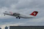 Swiss European Air Lines, HB-IXO  Brisen 2404m , BAe/Avro, 146-300/RJ-100, 21.04.2012, STR-EDDS, Stuttgart, Germany