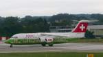 Swiss HB-IYS, Avro Regional Jet BAe 146, in Zürich (6.8.10)