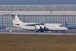 D-AWBA / WDL-Aviation / BAe 146-300 beim Start in MUC nach Thessaloniki (SKG) 01.02.2014