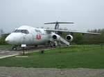 AVRO JET G-IRJX im Aviation Park abgestellt