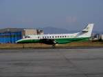 British Aerospace Jetstream 41 9N-AHV von YETI Airlines beim rollen in Katmandu (KTM) am 26.10.2012