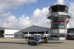 NOE Norddeich, Germany  05.08.11  Im Vordergrund die D-IFTI, eine Britten-Norman Islander der FLN.