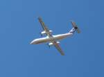 InterSky OE-LSB, De Havilland Dash DHC-8-300 gestartet als Flug 3L 363 nach Friedrichshafen; Dresden-Klotzsche am 27.04.2007
