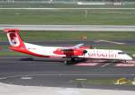 Air Berlin (LGW), D-ABQB, De Havilland Canada, 8Q-400, 02.04.2014, DUS-EDDL, Düsseldorf, Germany