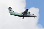 Wideroe, LN-WID, deHavilland, DHC-8-103B Dash 8, 21.06.2017, LKN, Leknes, Norway         