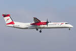 Austrian Airlines, OE-LGM, deHavilland, DHC-8 Dash 8, 19.01.2019, ZRH, Zürich, Switzerland           