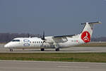 Fly Baboo, HB-JEJ, Bombardier DHC-8 315, msn: 546, 16.März 2007, GVA Genève, Switzerland.