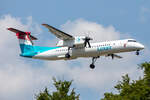 Luxair, LX-LQD, deHavilland, DHC-8Q-402, 10.06.2023, LUX, Luxemburg, Luxemburg