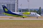 HB-AEO / SkyWork Airlines / Do328-110 in MUC beim Start nach Bern (BRN) 26.06.2014