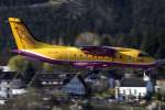 Welcome Do-328 OE-GBB im Anflug auf 08 in INN / LOWI / Innsbruck am 29.03.2014