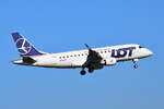 SP-LDE , LOT - Polish Airlines , Embraer ERJ-170LR (ERJ-170-100 LR) , Berlin-Brandenburg  Willy Brandt  , BER , 09.10.2021