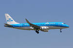 KLM Cityhopper, PH-EXO, Embraer ERJ-175STD, msn: 17000668, 09.Juli 2018, ZRH Zürich, Switzerland.