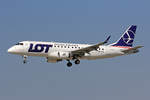 LOT Polish Airlines, SP-LIA, Embraer ERJ-175STD, msn: 17000125, 09.Juli 2018, ZRH Zürich, Switzerland.