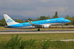 KLM Cityhopper, PH-EXH, Embraer ERJ-175LR, msn: 17000564, 03.September 2018, BSL Basel-Mülhausen, Switzerland.