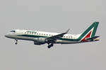 Alitalia CityLiner, EI-RDD, Embraer ERJ-175LR, msn: 17000334,  Parco Nazionale d'Abruzzo Lazio e Molise , 15.Oktober 2018, MXP Milano-Malpensa, Italy.