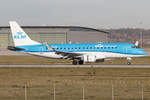 KLM - Cityhopper, PH-EXK, Embraer, 175, 06.11.2018, STR, Stuttgart, Germany          