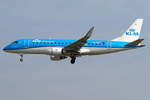 KLM Cityhopper, Embraer ERJ-175STD (ERJ-170-200) PH-EXS, cn(MSN): 17000702, 
Frankfurt Rhein-Main International, 26.05.2019.