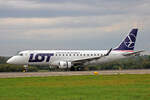 LOT Polish Airlines, SP-LIC, Embraer ERJ-175LR, msn: 17000134, 26.September 2021, ZRH Zürich, Switzerland.