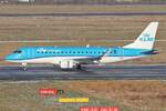 PH-EXI, Embraer 175 der KLM in DUS, 20.01.2024.