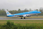 KLM Cityhopper, PH-EXY, Embraer Emb-190STD, msn: 19000751, 03.September 2018, BSL Basel-Mülhausen, Switzerland.