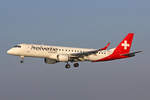 Helvetic Airways, HB-JVQ, Embraer Emb-190LR, msn.