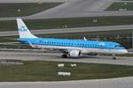 KLM-Cityhopper, PH-EZY, Embraer, 190 STD (190-100), MUC-EDDM, München, 05.09.2018, Germany