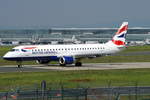 BA CityFlyer, Embraer ERJ-190SR (ERJ-190-100 SR) G-LCYY, cn(MSN): 19000189,
Frankfurt Rhein-Main International, 23.05.2019.