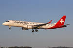 Helvetic Airways, HB-JVQ, Embraer ERJ-190LR, msn: 19000420, 20.September 2019, ZRH Zürich, Switzerland.