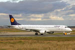 Lufthansa CityLine, D-AECD, Embraer ERJ-190LR, msn: 19000337,  Schkeuditz , 28.September 2019, FRA Frankfurt, Germany.