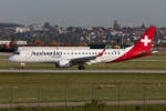 Helvetic Airways, HB-JVV, Embraer, ERJ- 190, 15.10.2019, STR, Stuttgart, Germany          