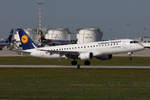Lufthansa - CityLine, D-AECB, Embraer, ERJ-190, 15.10.2019, STR, Stuttgart, Germany    