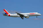 HOP!, F-HBLF, Embraer ERJ-190, msn: 19000198, 05.August 2020, ZRH Zürich, Switzerland.