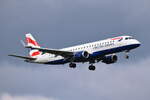 G-LCAF , British Airways , Embraer ERJ-190SR (ERJ-190-100 SR) , 20.09.2021 , Berlin-Brandenburg  Willy Brandt  , BER ,