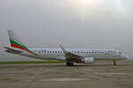 Bulgaria Air, LZ-BUR, Embraer ERJ-190AR, msn: 19000551, 26.September 2021, ZRH Zürich, Switzerland.