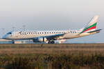 Bulgaria Air, LZ-BUR, Embraer, ERJ-190, 10.10.2021, CDG, Paris, France