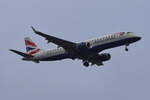 G-LCAA , British Airways , Embraer ERJ-190SR (ERJ-190-100 SR) , 16.11.
