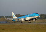 KLM-Cityhopper, ERJ-190-100STD, PH-EZT, BER, 09.10.2021