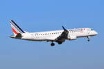 F-HBLS , Air France Hop , Embraer ERJ-190STD (ERJ-190-100) , Berlin-Brandenburg  Willy Brandt  , BER , 12.03.2022 ,
