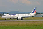 Air France (Operated by Règional), F-HBLE, Embraer ERJ-190LR, msn: 19000123, 14.Juni 2008, BSL Basel - Mühlhausen, Switzerland.