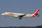 HOP!, F-HBLE, Embraer ERJ-190LR, msn: 19000123, 10.Juli 2022, ZRH Zürich, Switzerland.