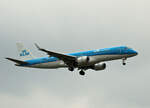 KLM-Cityhopper, ERJ-190-100STD, PH-EZZ, BER, 08.10.2022